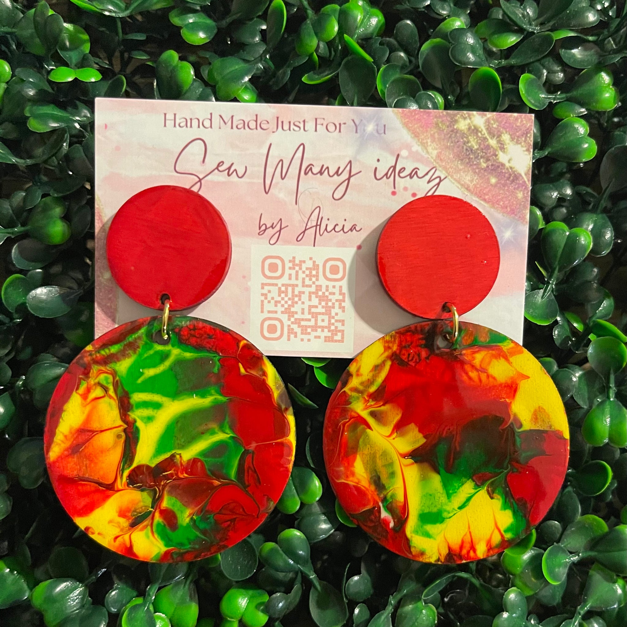 Praying for Jamaica -Relief Earrings