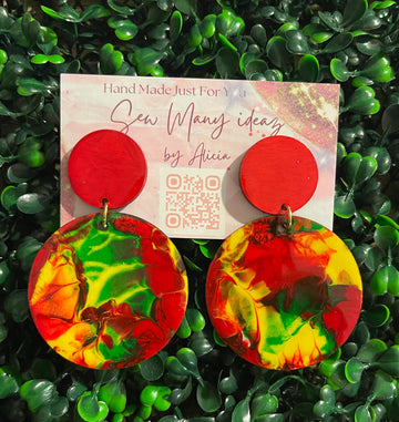 Praying for Jamaica -Relief Earrings