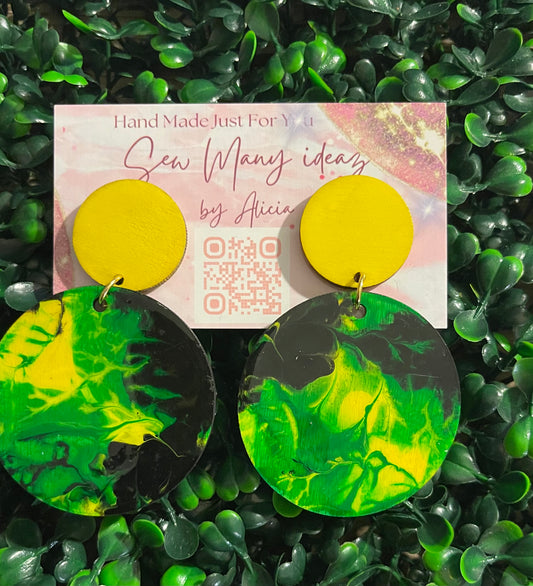 Praying for Jamaica -Relief Earrings